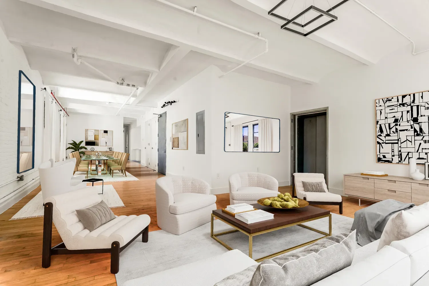 Combined Living & Dining Project 01 - View 1